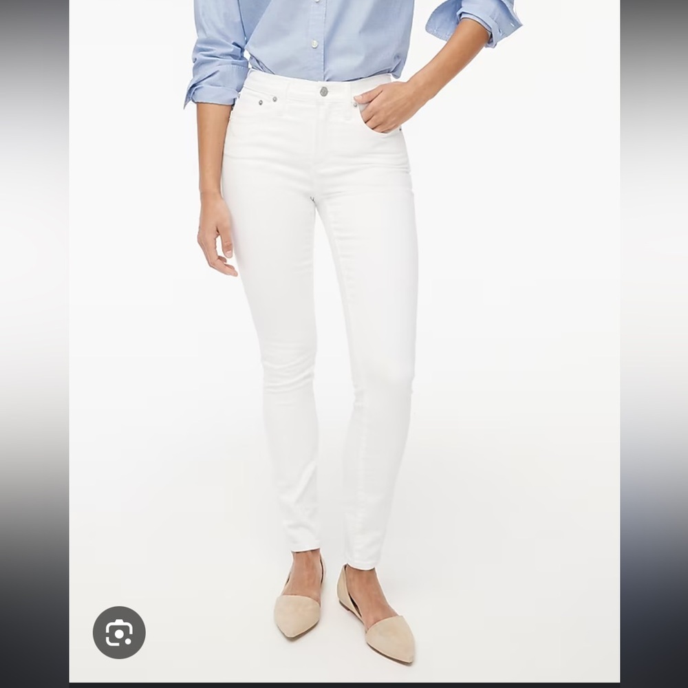 J crew white denim pants 29.